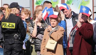 Zdjęcie z pikniku NATO w Piotrkowie Trybunalskim