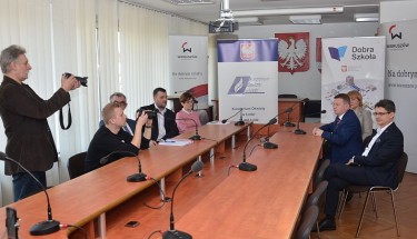 Konferencja prasowa w Wieruszowie