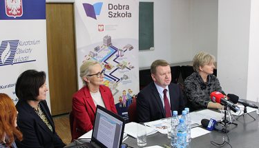 Rekrutacja 2019/2020 - konferencja prasowa kuratora oświaty i dyrektora OKE