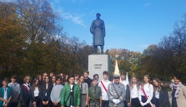 Projek edukacyjny "100 lat Niepodległej" w SP nr 173 w Łodzi