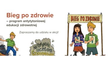 Obrazek z zaproszeniem do udziału w programie antytytoniowej edukacji zdrowotnej