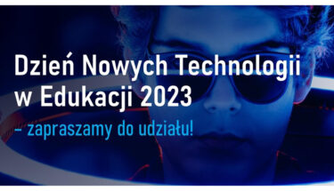 Grafika MEiN napisem: Dzień Nowych Technologii w Edukacji 2023