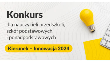 Grafika MEN z nazwą konkursu