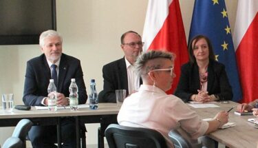 Spotkanie kuratora z dyrektorami przedszkoli i szkół podstawowych.