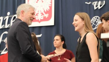 Zakończenie roku szkolnego w I Liceum Ogólnokształcącym w Wieluniu