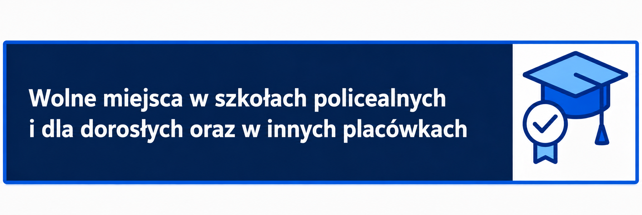 Link do strony z informacjami o wolnych miejscach w szkołach policealnych i dla dorosłych