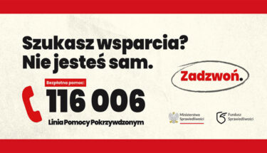 Linia pomocy pokrzywdzonym 116 006